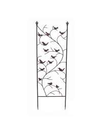Treillage oiseaux fer 40x2x120cm