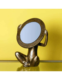 Miroir singe à poser 22x11x11cm