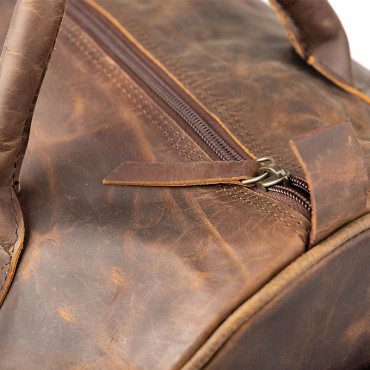 Sac de voyage en cuir Ethan Chloe 41x23cm
