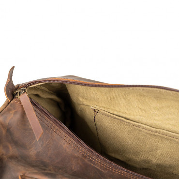 Sac de voyage en cuir Ethan Chloe 41x23cm