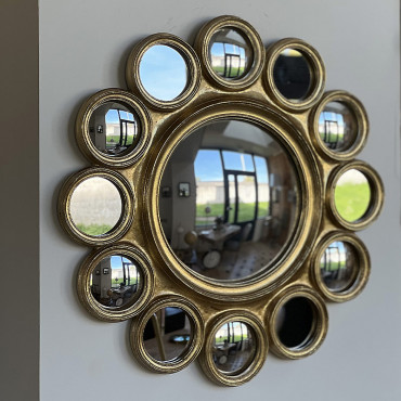 Miroir mural convexe 45cm