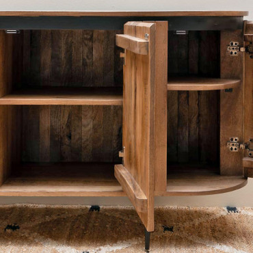 Buffet arrondi Ainigma 77x48x170cm