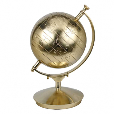 Globe déco doré 28x26x56cm