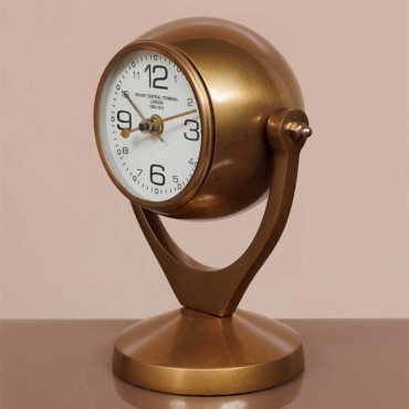 Horloge à poser aviateur 22x13x20cm