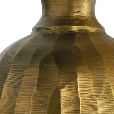 Bouteille décorative Ombline dorée 18x49cm