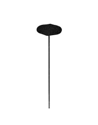 Ecriteau jardinière ovale 10x6x40cm