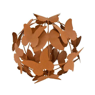 Boule ornée de papillons 29cm