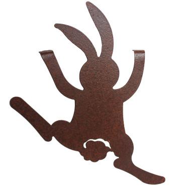 Silhouette lapin 20x25 cm