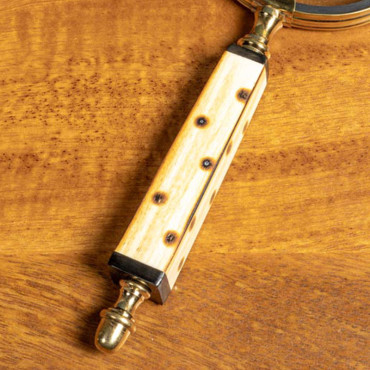 Loupe corne carrée 26x10cm