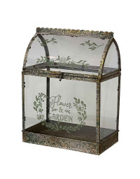 Serre à plante verre 33x20x44cm