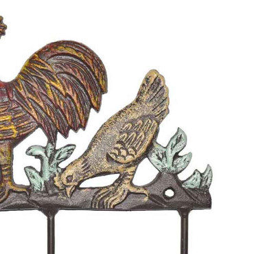 Patère basse-cour 19x5x18cm