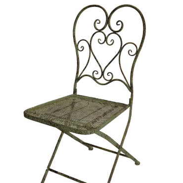 Ensemble table et 4 chaises pliantes 80x80x76,2 cm