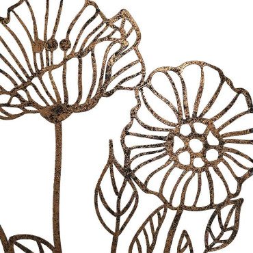 Décoration murale floral 32x29x33cm