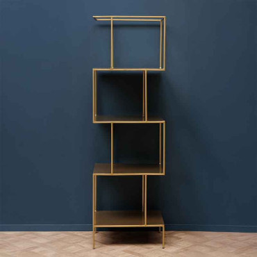 Etagère Iscala dorée