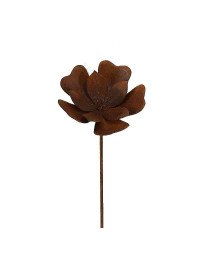 Tuteur jardin déco fleur 22x90cm