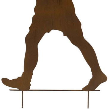 Silhouette jardin garçon 38x6x79cm