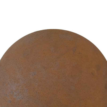 Grande boule décorative beige 50cm