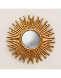 Miroir convexe doré Joy 30x2x30cm