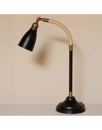 Lampe sur pied cuir corde Aventura 101x20x20cm