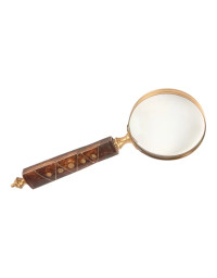 Loupe Reno doré cuivre 23x8x8cm