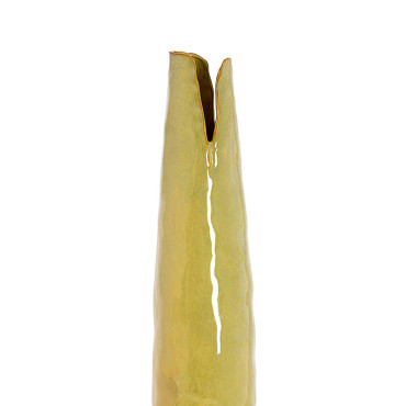 Vase Mesa vert céramique 19x19x78cm