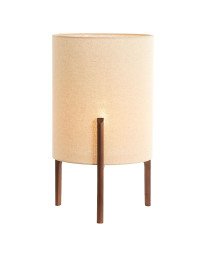Lampe à poser LITTO toile naturel 35x58cm