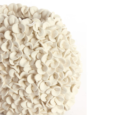 Vase décoratif relief PHYLIA 44x21x39cm