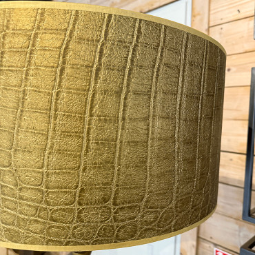 Lampadaire Ely doré