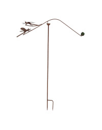Mobile de Jardin Balancier Libellule en Métal 73x115cm