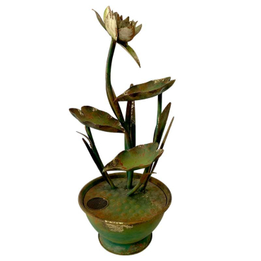 Fontaine à eau nénuphar 27x27x60cm