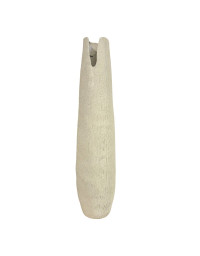 Vase Mesa céramique crème 19x19x78cm