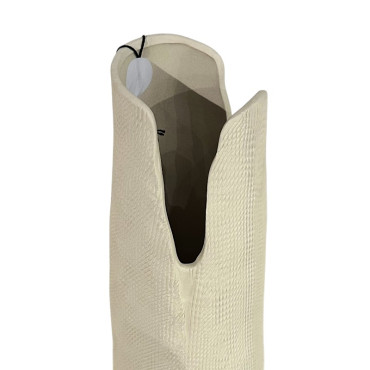 Vase Mesa céramique crème 19x19x78cm