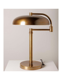 Lampe de Bureau Bras Pivotant Specimen en Laiton 23x55x42cm