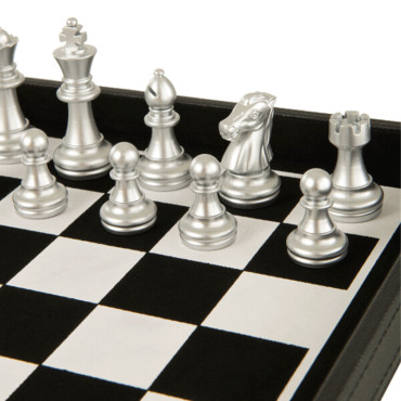 Coffret multifonction échecs et cartes 35x10cm