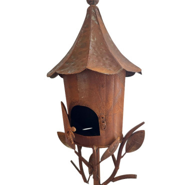 Nichoir maison en fer