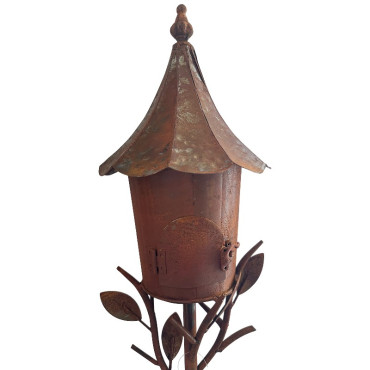 Nichoir maison en fer