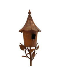 Nichoir maison fer 20x20x173cm