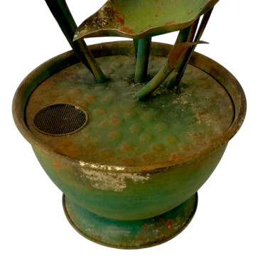 Fontaine à eau nénuphar 27x27x60cm