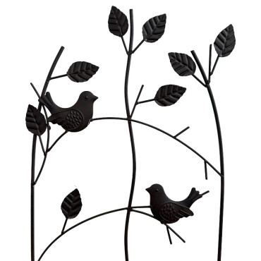 Treillage oiseaux bienvenue