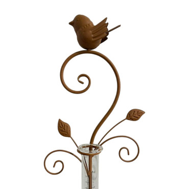 Pluviomètre oiseau 16x7x101cm