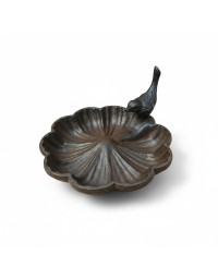 Mangeoire oiseaux fonte 12x18x16cm