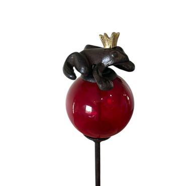 Ensemble 3 tuteurs boule grenouille 8x135cm