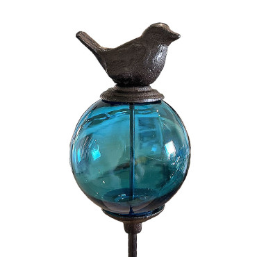 Ensemble 3 tuteurs boule oiseau 10x137cm