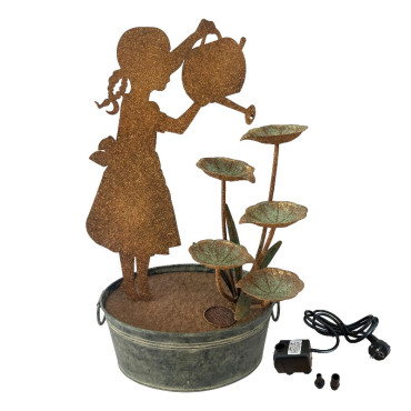 Fontaine petite jardinière 47x30x76cm