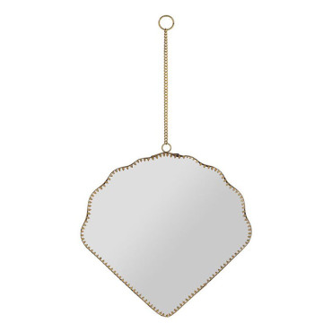 Miroir Convexe Orné Doré - Dimensions 29x29 Cm - Cadre Décoratif - Neuf Sous Emballage - Marque Chehoma