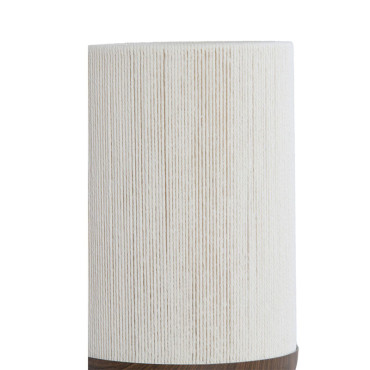 Lampe de table métal marron Dania 23x23x50cm