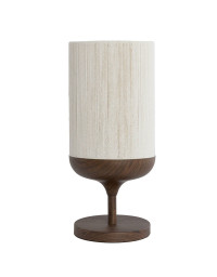 Lampe de table métal marron Dania 23x23x50cm
