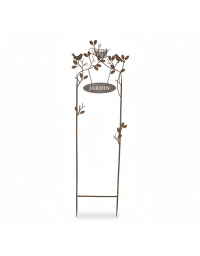 Treillage fer Jardin 137x46x2cm