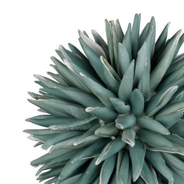 Fleur artificielle mousse Ogneo bleu 75cm