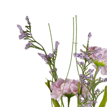 Fleur artificielle ALOSIA Parme plastique 64cm